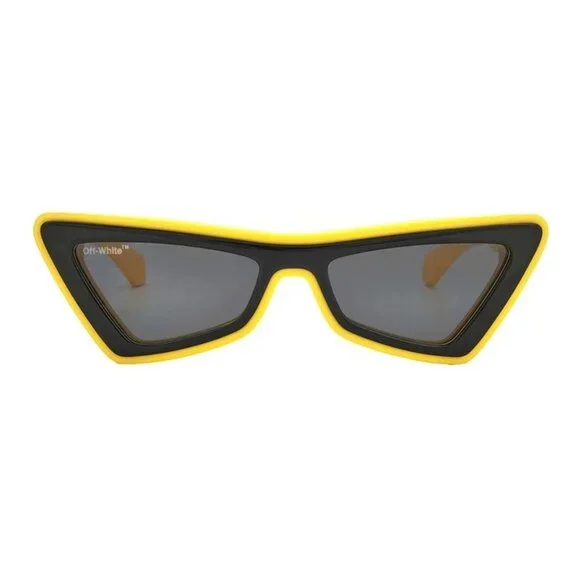 NEW OFF-WHITE SUNGLASSES YELLOW WOMEN EYEWEAR OFF-WHITE  display picture 3
